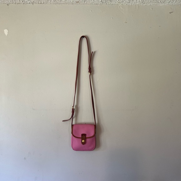 Dooney and Burke vintage pink crossbody, flawless like new condition - Picture 7 of 8
